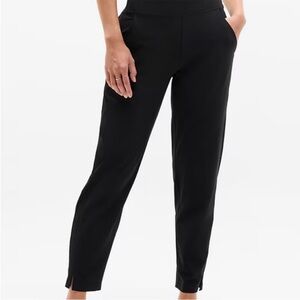 Athleta Brooklyn Ankle Pant Black Joggers Size 8 Pants Athletic